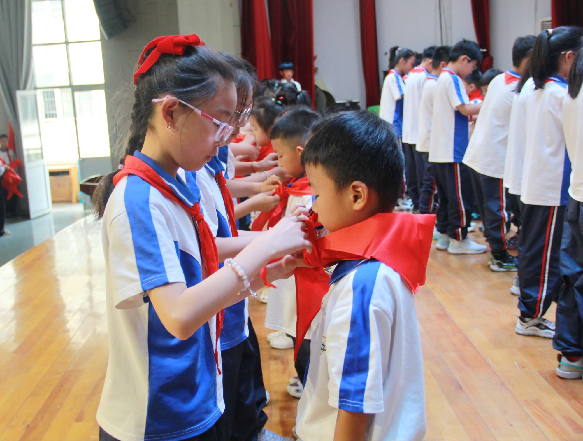 红领巾爱祖国，争做新时代好队员——苏州叶圣陶实验小学一年级新队员入队仪式